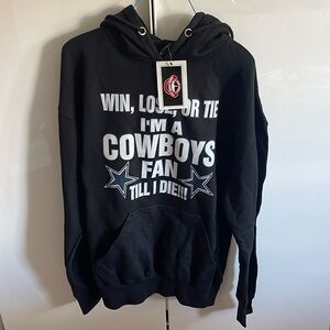 🏈 DALLAS COWBOYS Sweatshirt Size Large, New with tags